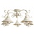 Потолочная люстра Arte Lamp Grazioso A4577PL-5WG Потолочная люстра Arte Lamp Grazioso A4577PL-5WG