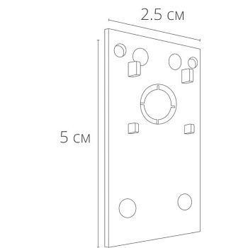 Заглушка для трека Arte Lamp Linea-Accessories A482006