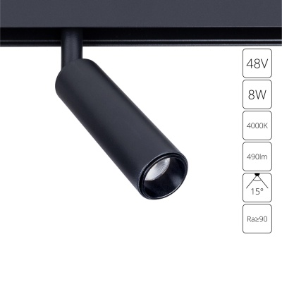 Светильник на штанге Arte Lamp Linea A4630PL-1BK