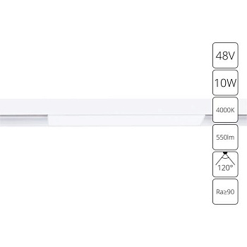 Накладной светильник Arte Lamp Linea 1 A4662PL-1WH