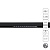 Встраиваемый светильник Arte Lamp Linea A4684PL-1BK
