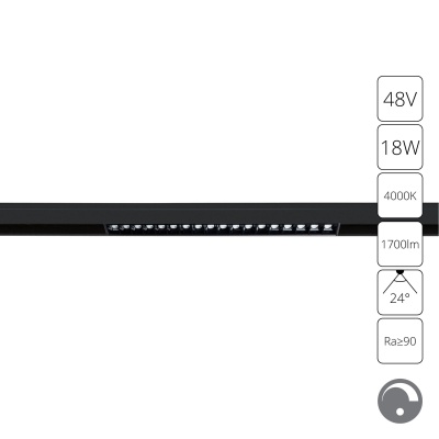 Встраиваемый светильник Arte Lamp Linea A4685PL-1BK
