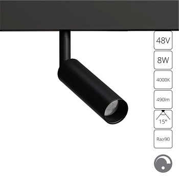Светильник на штанге Arte Lamp Linea A4680PL-1BK