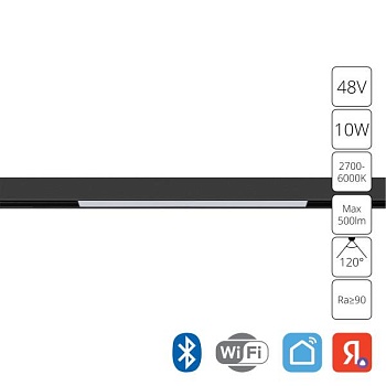 Встраиваемый светильник Arte Lamp Linea A4692PL-1BK