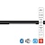 Встраиваемый светильник Arte Lamp Linea A4692PL-1BK