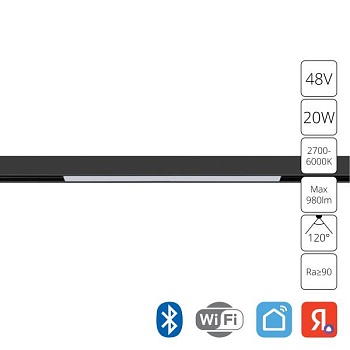 Встраиваемый светильник Arte Lamp Linea A4693PL-1BK