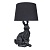 Настольная лампа декоративная Arte Lamp Izar A4015LT-1BK