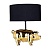Настольная лампа декоративная Arte Lamp Procyon A4039LT-1GO