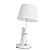 Настольная лампа декоративная Arte Lamp Gustav A4420LT-1WH
