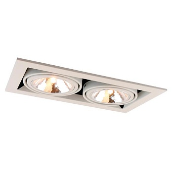 Встраиваемый светильник Arte Lamp Cardani Semplice A5949PL-2WH