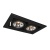 Встраиваемый светильник Arte Lamp Technika 2 A5930PL-2BK Встраиваемый светильник Arte Lamp Technika 2 A5930PL-2BK