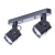 Спот Arte Lamp Misam A1315PL-2BK Спот Arte Lamp Misam A1315PL-2BK