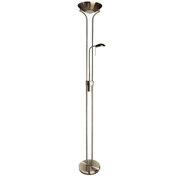 Торшер с подсветкой Arte Lamp Duetto A4329PN-2AB