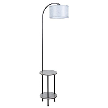 Стол журнальный с торшером Arte Lamp Combo A4055PN-1BK