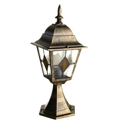 Наземный низкий светильник Arte Lamp Berlin A1014FN-1BN