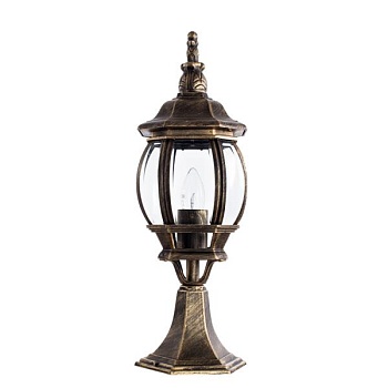 Наземный низкий светильник Arte Lamp Atlanta A1044FN-1BN