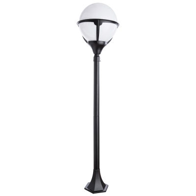 Наземный высокий светильник Arte Lamp Monaco A1496PA-1BK