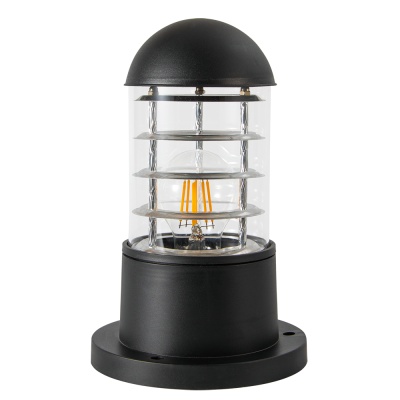 Наземный низкий светильник Arte Lamp Coppia A5217FN-1BK