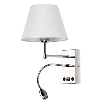 Бра с подсветкой Arte Lamp Elba A2581AP-2CC