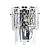 Накладной светильник Arte Lamp Nicoletta A1051AP-2CC