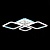 Потолочная люстра EVOLED Samuro SLE500112-04