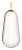 Плафон стеклянный Nowodvorski Cameleon PEAR L TR/G 8532