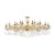 Хрустальная люстра Maytoni Monica DIA883-PL-30-G