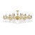 Хрустальная люстра Maytoni Monica DIA883-PL-30-G