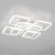 Потолочная люстра Citilux Марсель CL232180R Потолочная люстра Citilux Марсель CL232180R