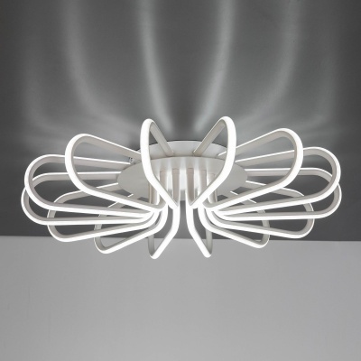 Citilux Джемини CL229160 LED Люстра с диммером Белая