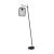 32468 Торшер WRINGTON, 1Х60W, E27, L635, B300, H1940, основание: Ø300, сталь, черный 32468 Торшер WRINGTON, 1Х60W, E27, L635, B300, H1940, основание: Ø300, сталь, черный