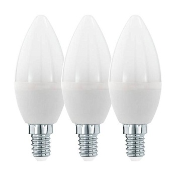 Набор ламп светодиодных Eglo ПРОМО LM_LED_E14 E14 6Вт 3000K 12884