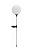 Наземный низкий светильник Globo Rosenkugel Solar 33362