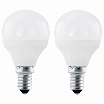 Лампа светодиодная [поставляется по 10 штук] Eglo P45 Valuepack E14 4Вт 3000K 10775