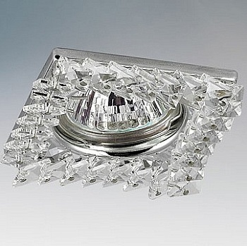 Встраиваемый светильник Lightstar Conceda QUA Chrome 031604