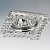 Встраиваемый светильник Lightstar Conceda QUA Chrome 031604