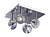 Спот Odeon Light Bolla 1429/4C