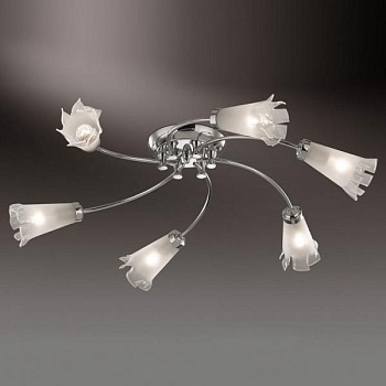 Потолочная люстра Odeon Light Nella 2128/6C