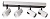 Спот Odeon Light Daravis 3491/4C