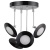 Потолочная люстра Odeon Light Uliss 3811/28CL Потолочная люстра Odeon Light Uliss 3811/28CL