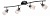 Спот Odeon Light Terbo 2076/4W