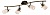 Спот Odeon Light Terbo 2077/4W