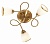 Потолочная люстра Odeon Light Foko 2561/3C