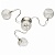 Потолочная люстра Odeon Light Stray 2569/4C