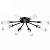 Потолочная люстра Odeon Light Metiko 2790/8C