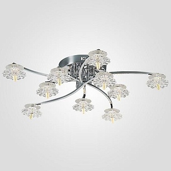 Потолочная люстра Eurosvet 80106 80106/10 хром
