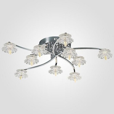 Потолочная люстра Eurosvet 80106 80106/10 хром