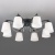 Потолочная люстра Eurosvet Campana 70094/8 черный