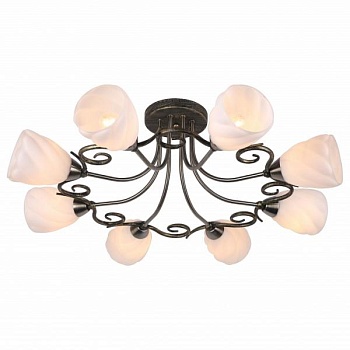 Потолочная люстра Arte Lamp Swirls A6253PL-8BA