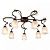 Потолочная люстра Arte Lamp Glamore A7449PL-7BR